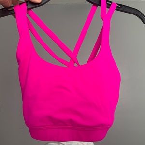 Pink Energy Sports Bra